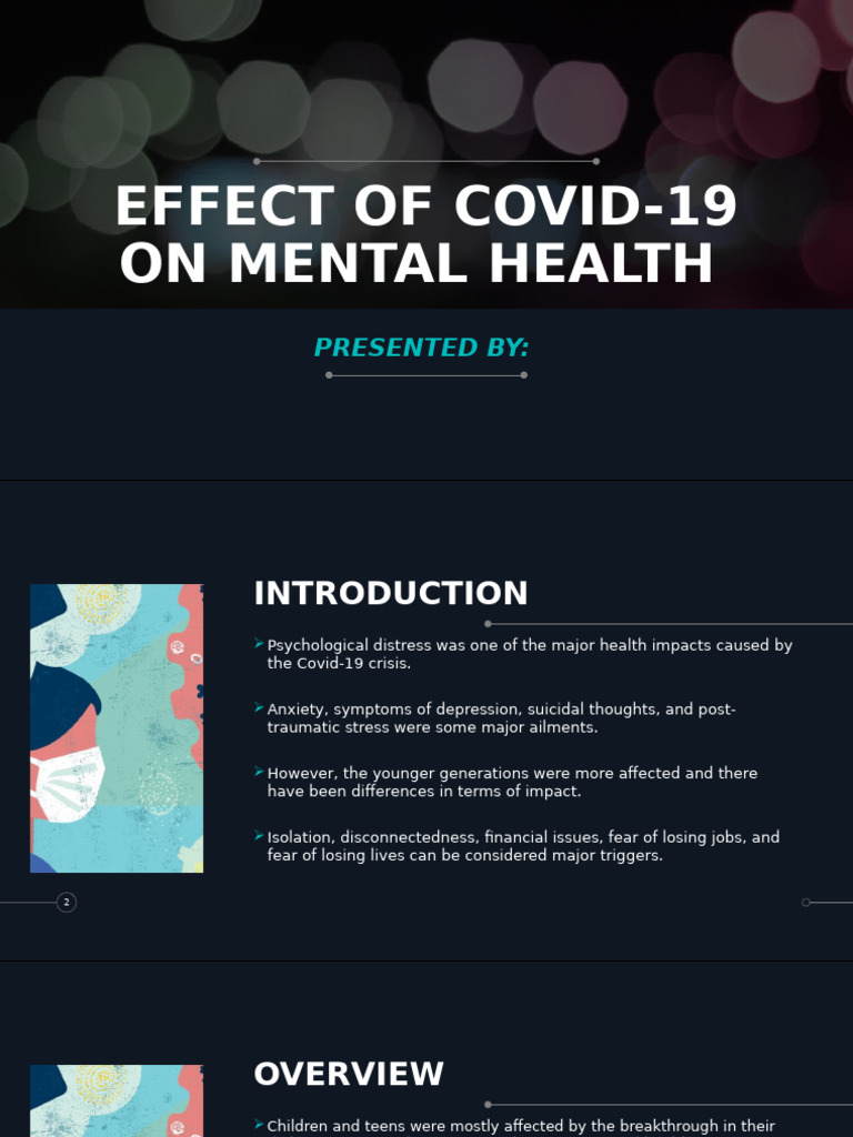 Effect of Covid-19 On Mental Health | PDF | Health Professional | Major ...