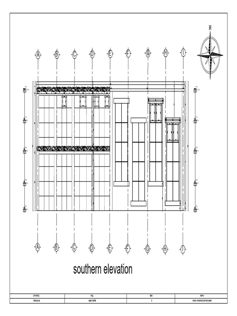 Southern Elevation Analysis Report | PDF