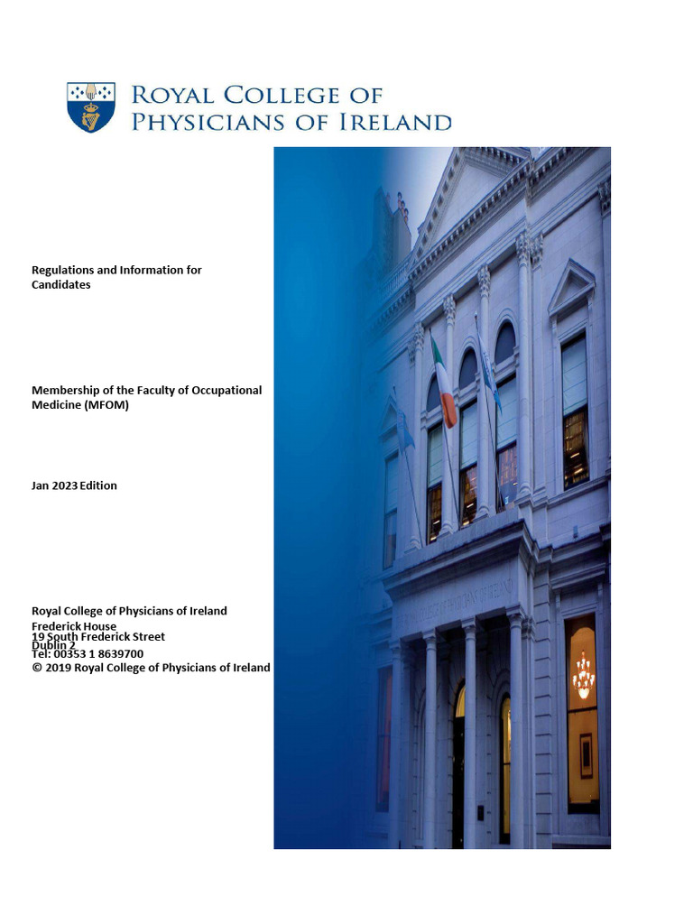 MFOM Examination Regulations Guide | PDF | Occupational Safety And ...