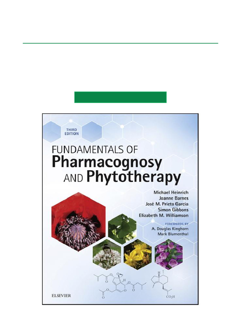 Fundamentals of Pharmacognosy 3rd Ed. PDF Pharmacognosy Natural