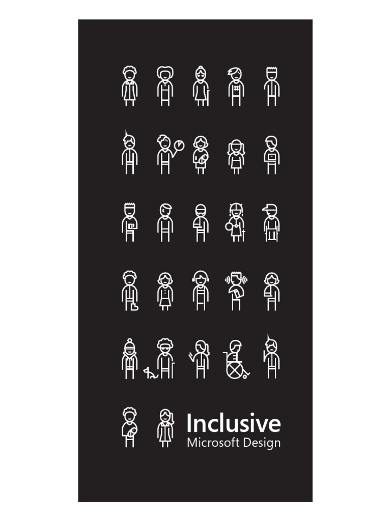 Inclusive Microsoft Design | PDF | Disability