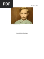 Download Andy Warhol - Killing Papa by Steve Cox SN85767677 doc pdf