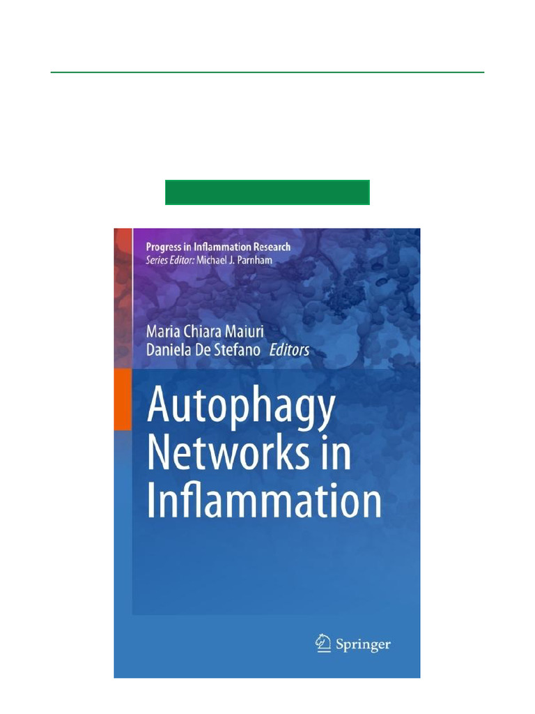 Autophagy Networks in Inflammation Digital EPUB Download | PDF ...