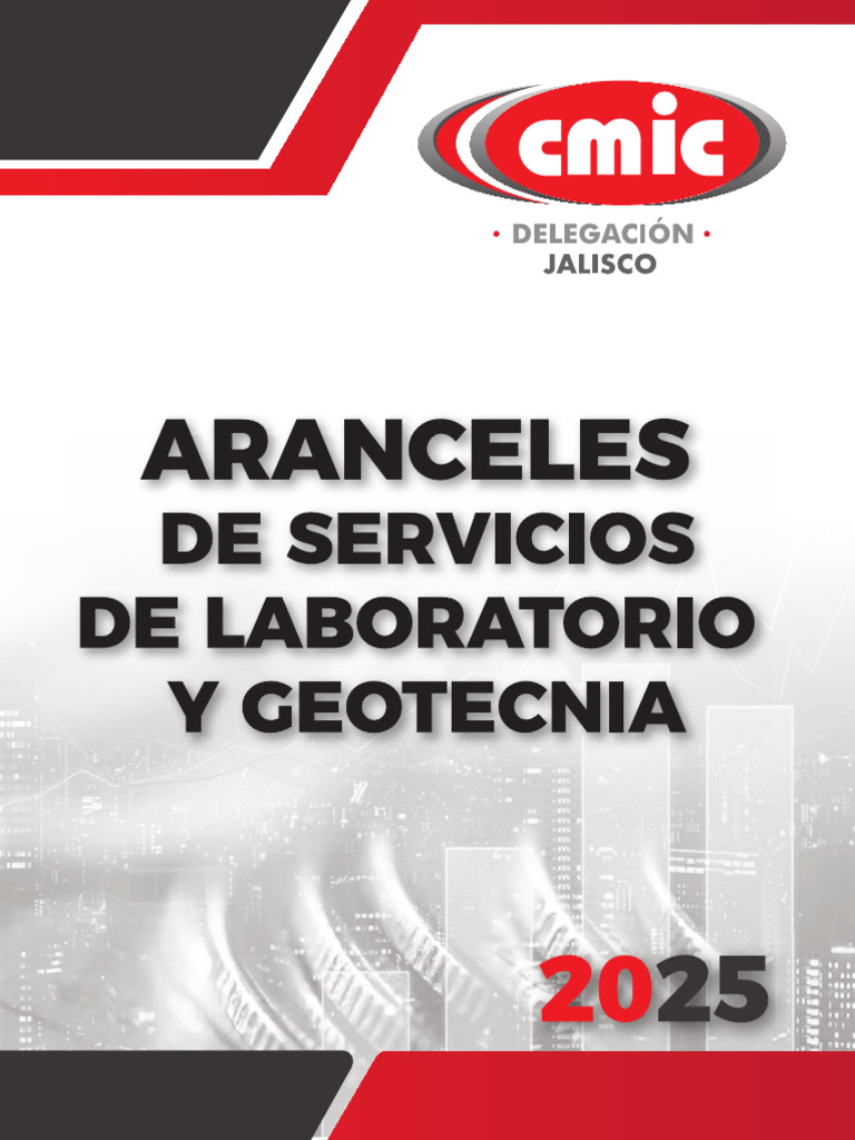 Aranceles Cmic | PDF | Hormigón | Ingeniería mecánica