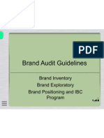 Brand Audit Guidelines