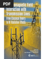 Electromagnetic Field Interaction With Transmission Lines