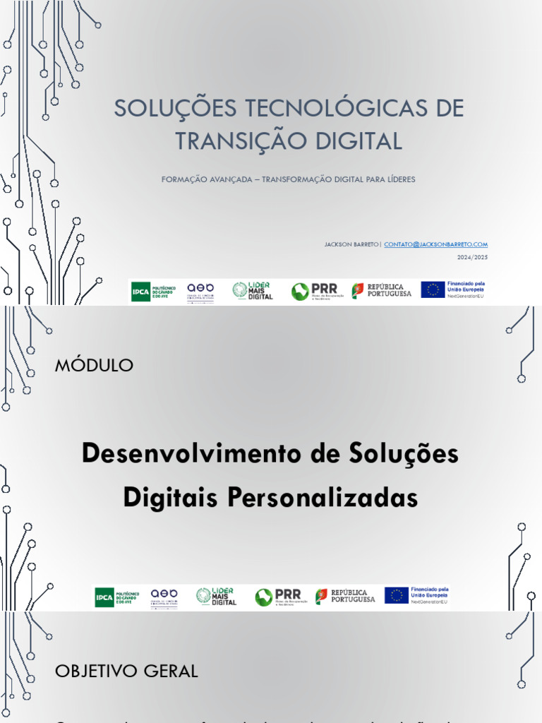Desenvolvimento de Soluções Digitais Personalizadas | PDF ...