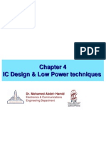 IC Design & Low Power Techniques Chapter