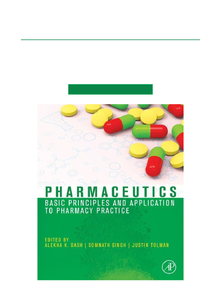 Pharmaceutics: Principles & Applications | PDF | Pharmacy | Tablet ...