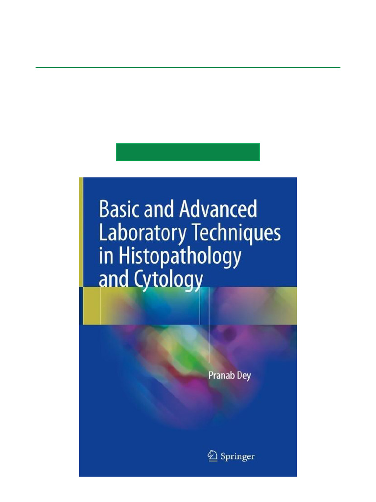 Basic and Advanced Laboratory Techniques in Histopathology and Cytology ...