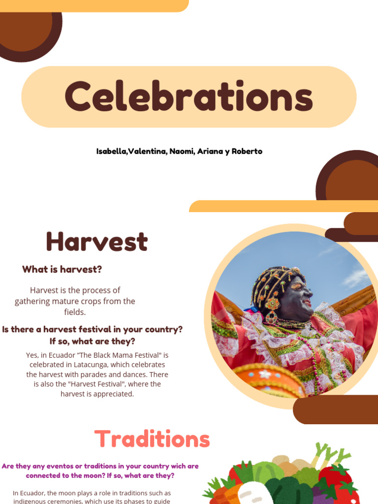 Ecuador's Harvest and Moon Festivals | PDF