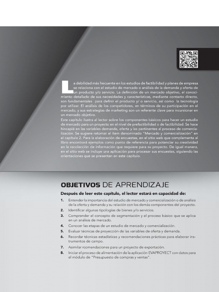 Evaluación de Proyectos para Emprendedores | PDF