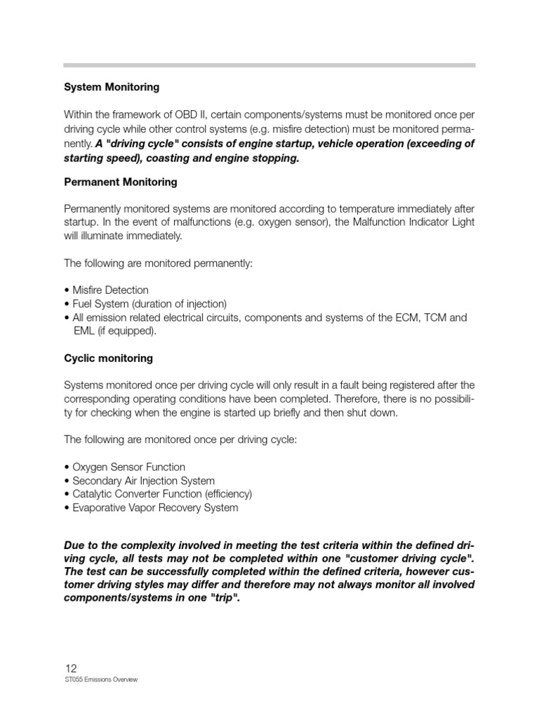 Understanding Drive Cycles for Emissions | PDF | Vehicle Technology ...