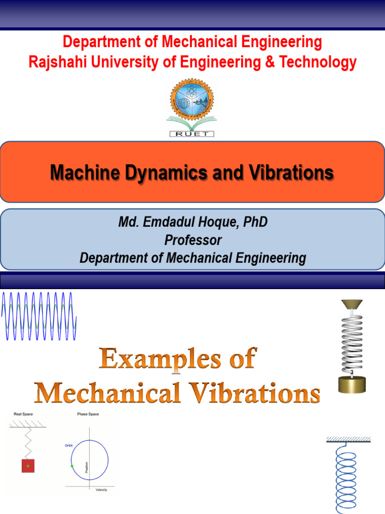 Understanding Mechanical Vibrations | PDF | Oscillation | Resonance