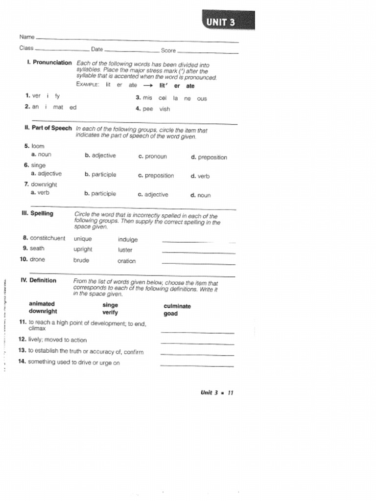 Unit 3 Quiz 2022 Pdf