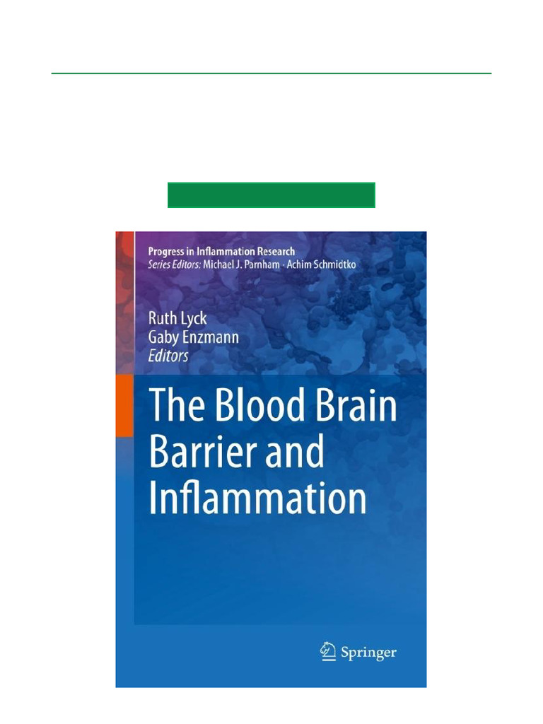 Blood-Brain Barrier and Inflammation Insights | PDF | Cerebrospinal ...