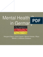 Mental Health Care in Germany: Margaret Baca, Carrie Ingram, Bessie Kneiser, Maya Morfoh, & Stefanie Smetana