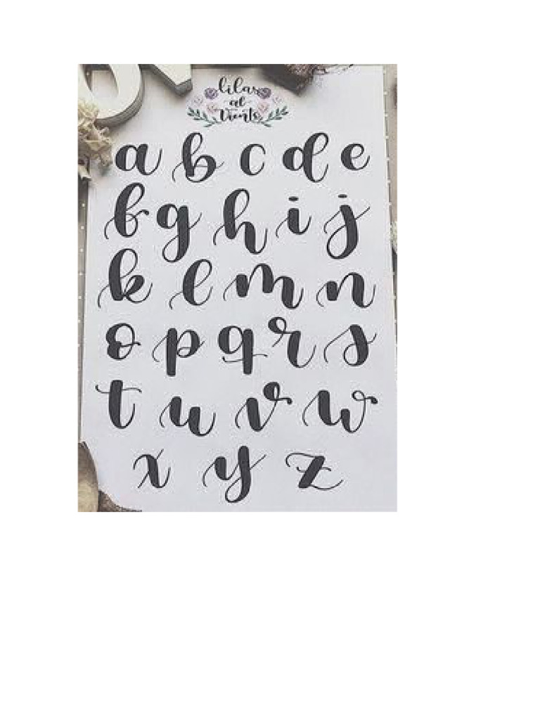 Aprende Lettering | PDF