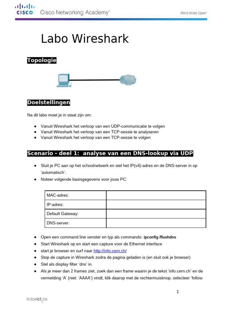 2.3 Wireshark | PDF