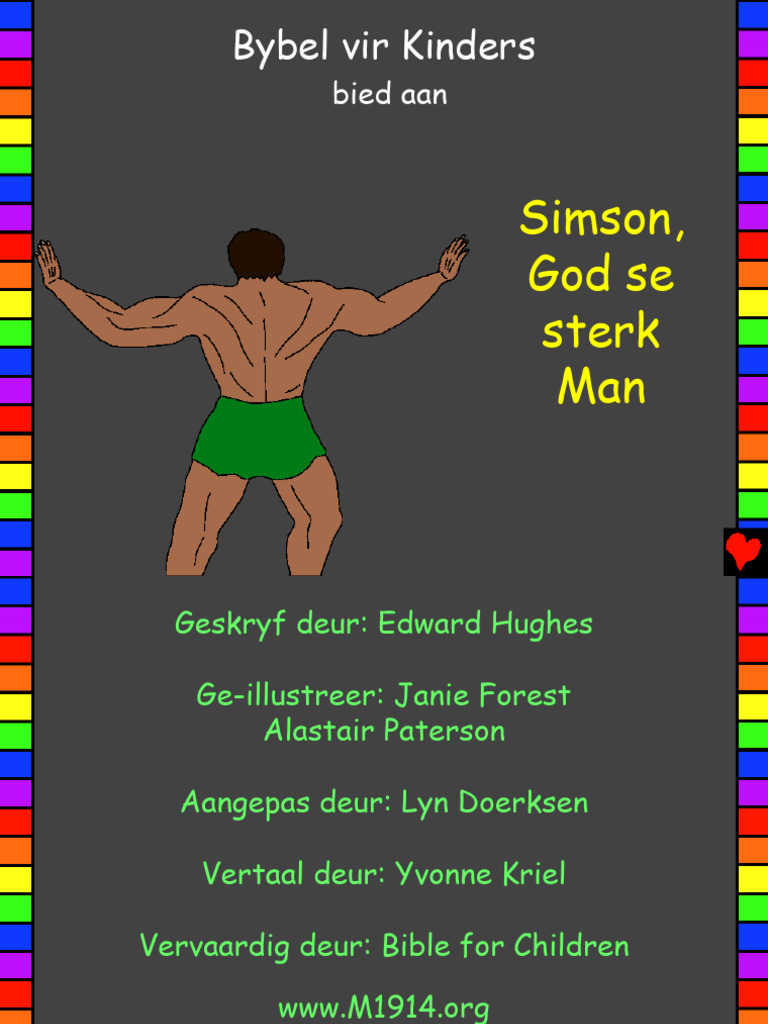 14 Samson Gods Strong Man Afrikaans | PDF