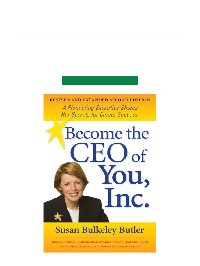 Susan Bulkeley Butler's Career Secrets | PDF | Accenture