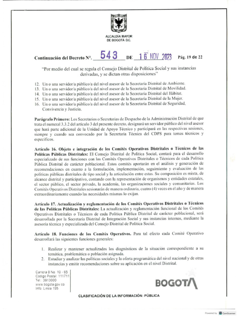 Decreto 543 de 2023 - 231121 - 165112 - 19 | PDF