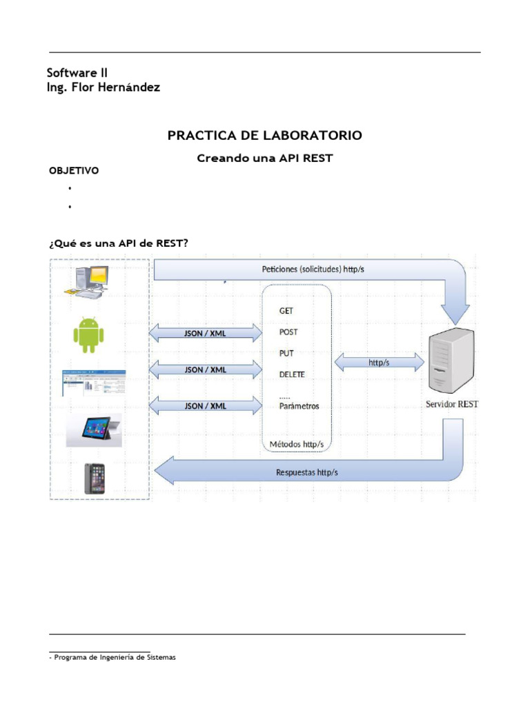 Creación de API REST en Java | PDF | Ciencias de la Computación ...