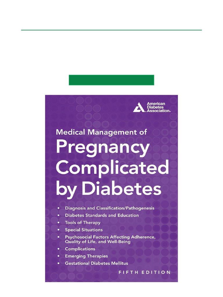 Managing Diabetes in Pregnancy | PDF | Diabetes | Pregnancy