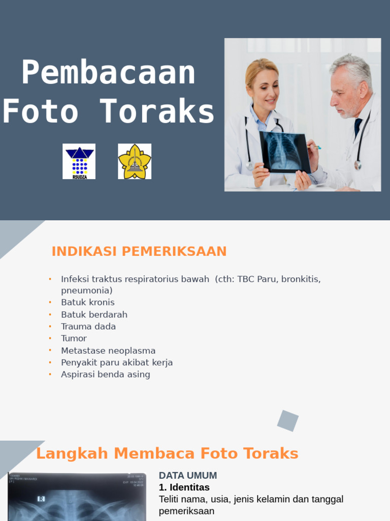 Cara Membaca Foto Toraks secara Efektif | PDF