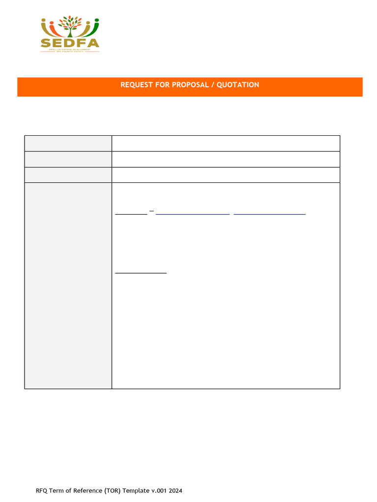 RFQ NO 240 - 2024 Sedfa Website Development 2025 | PDF | Analytics ...