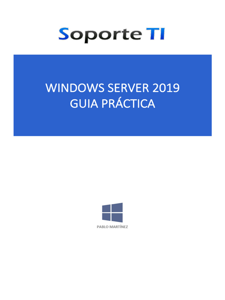 Guía Práctica de Windows Server 2019 | PDF | Directorio Activo ...
