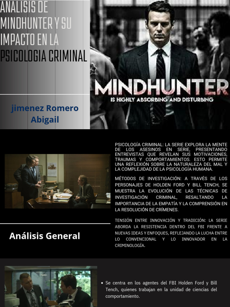 Impacto de Mindhunter en Psicología Criminal | PDF | Sicología ...