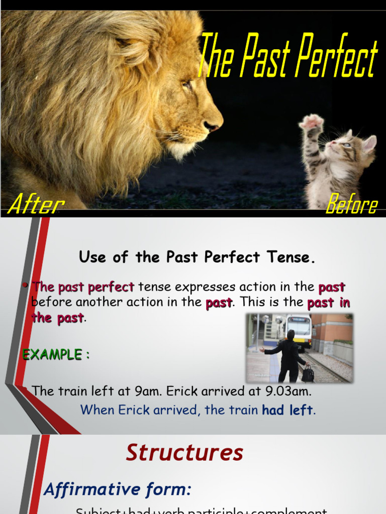 Understanding the Past Perfect Tense | PDF