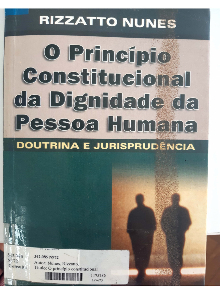 O Princípio Da Dignidade Da Pessoa Humana | PDF