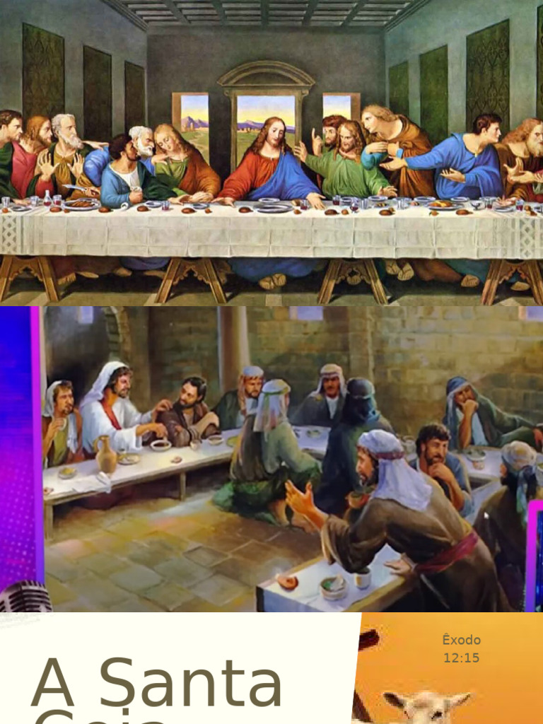 A Santa Ceia.pptx | PDF