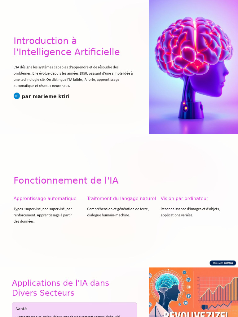 Introduction à l'Intelligence Artificielle | PDF | Intelligence ...