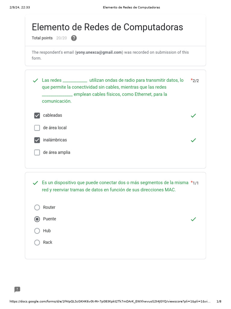 Elementos Clave en Redes de Computadoras | PDF | Red de computadoras ...