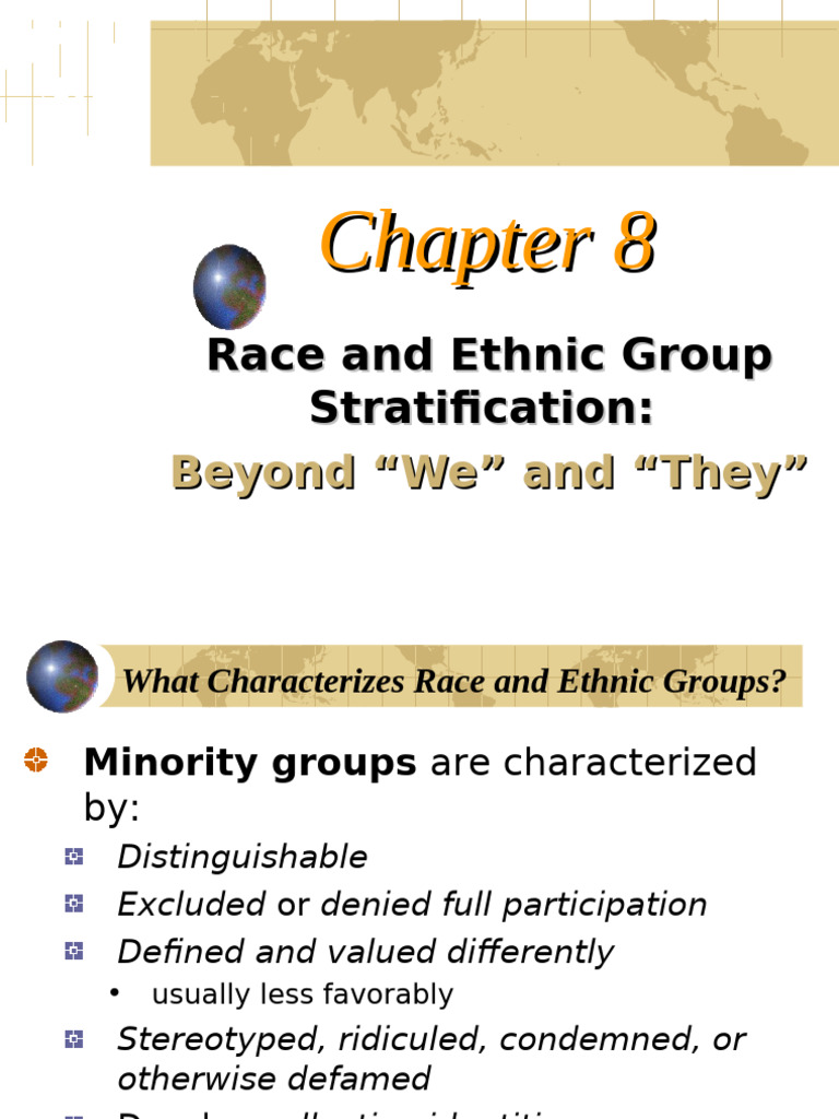 Ballantine Chapter 8 | PDF | Race (Human Categorization) | Minority Group