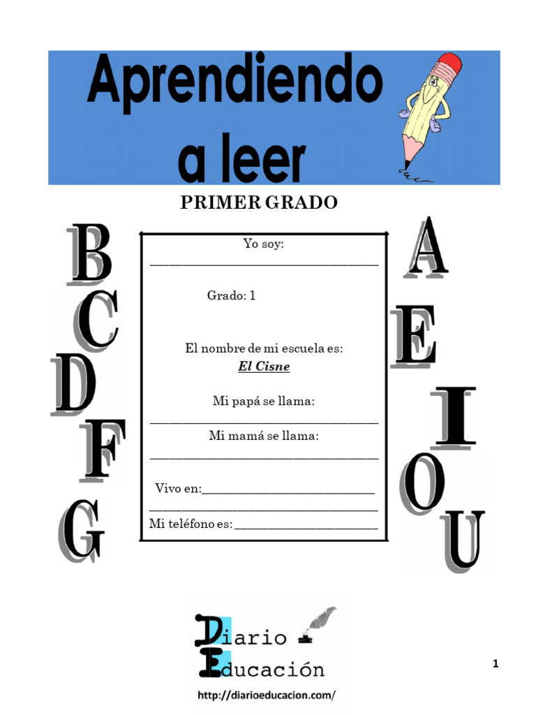 Actividades de Lectoescritura para Primer Grado | PDF
