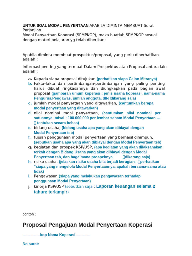 Contoh Proposal MP | PDF