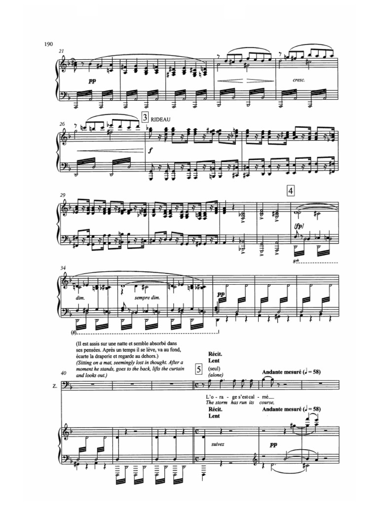 Zurga Recit | PDF