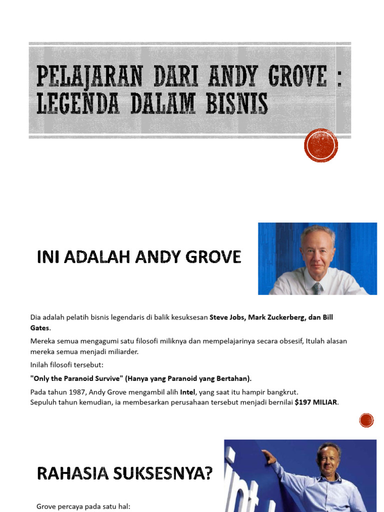 PPT ANDY GROVE | PDF