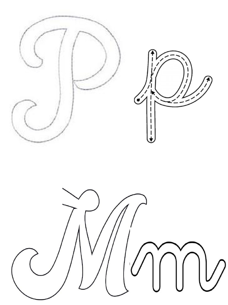 Letra P y M | PDF
