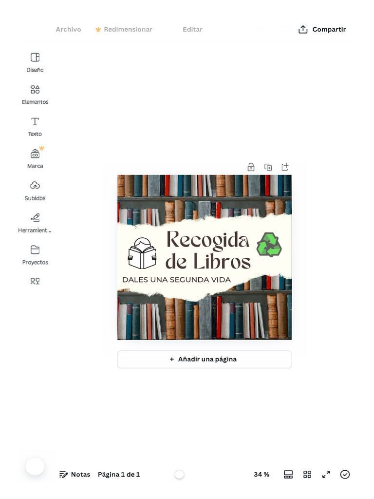 Cartel Anuncio Reciclaje de Libros | PDF