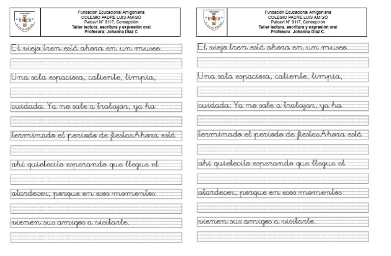 Taller de Lectura y Escritura en Concepción | PDF