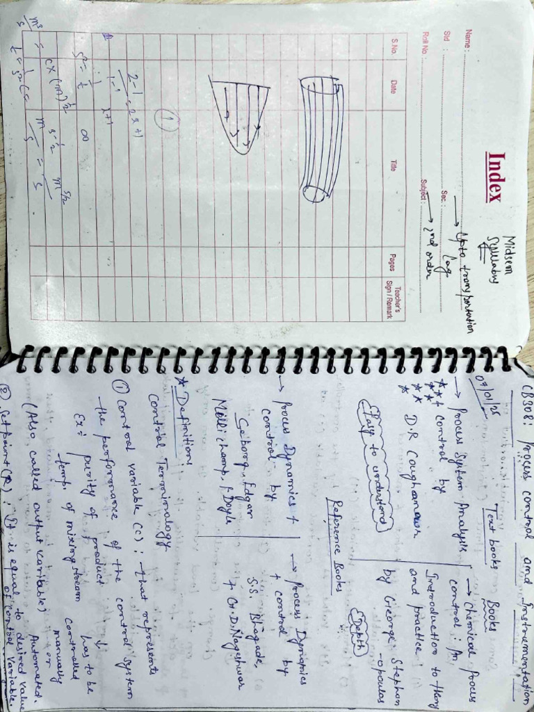 CB308 Midsem Notes | PDF