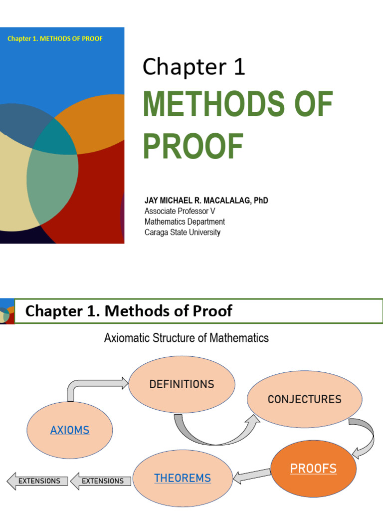 Methods of Proof in Mathematics | PDF | Mathematical Proof | Mathematics