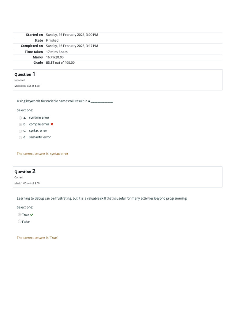 Python Variable and Function Basics | PDF | Parameter (Computer ...