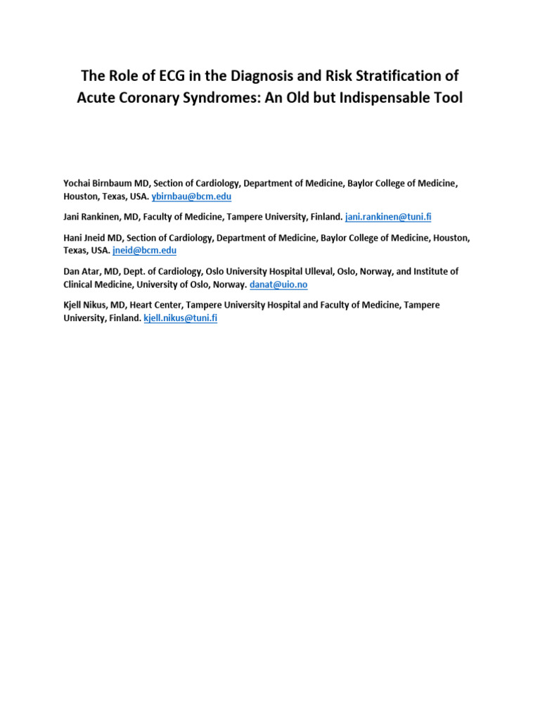 Review+STEMI NSTEMI ECG 27 AUG 2021 Final | PDF | Myocardial Infarction ...