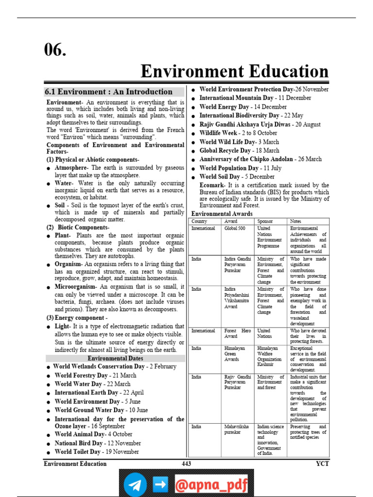 441-480 | PDF | Ecosystem | Natural Environment